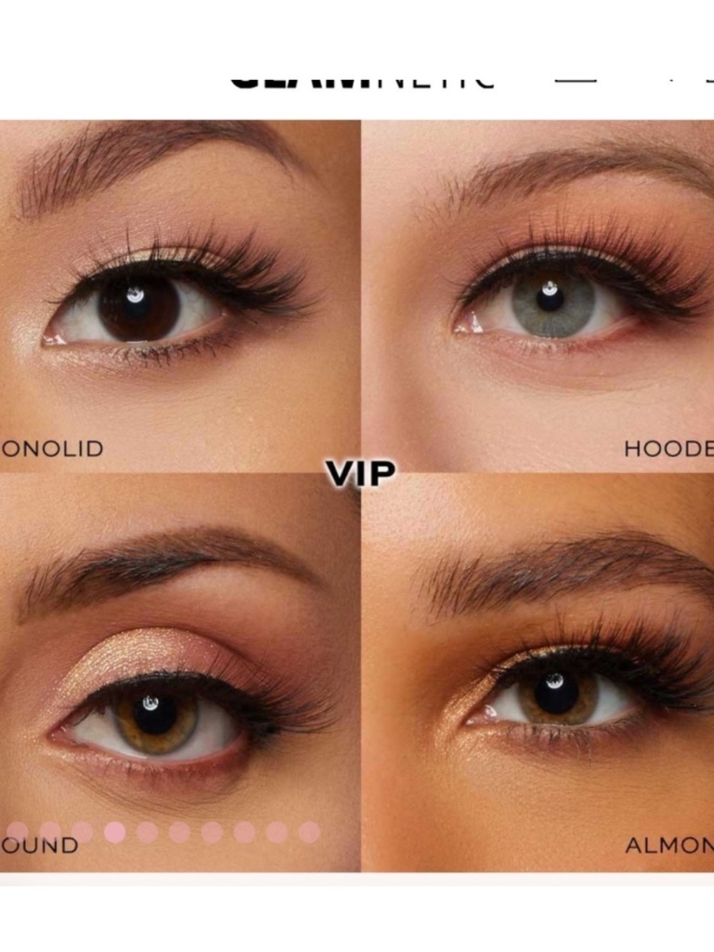GLAMNETIC VIP Long Cat Eye (13mm-16mm) Magnetic Lashes - One Set - Picture 8 of 14